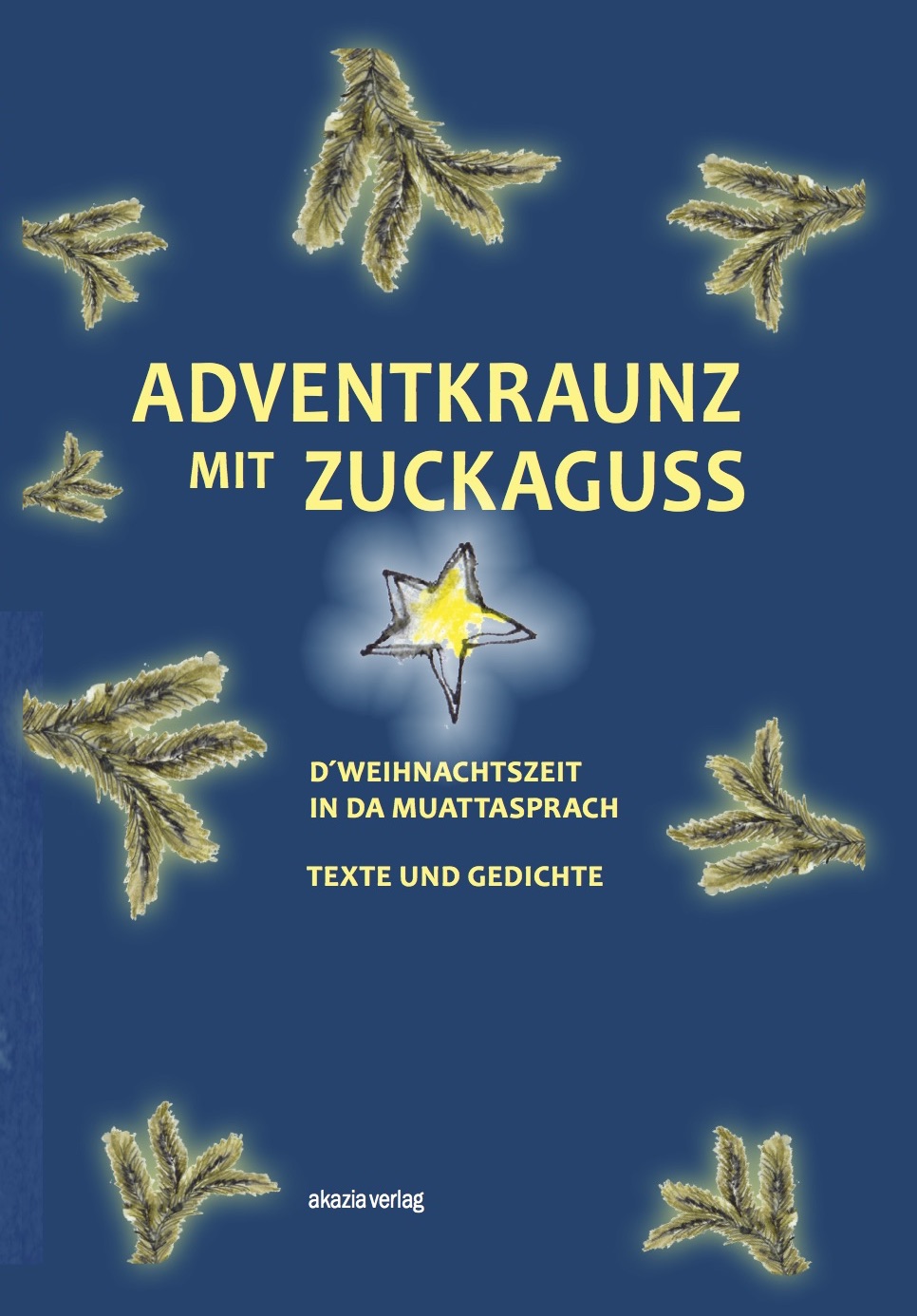 Adventkraunz mit Zuckerguss